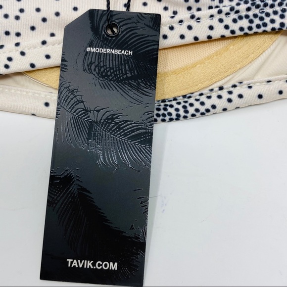 Tavik Corsica Polka Dot Push-Up Padded Balconette Bikini Underwire Top NWT - Picture 11 of 14